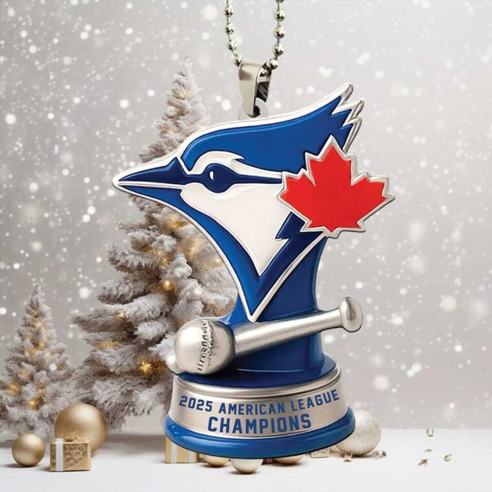 Toronto Blue Jays 2025 AL Champions Acrylic Ornament