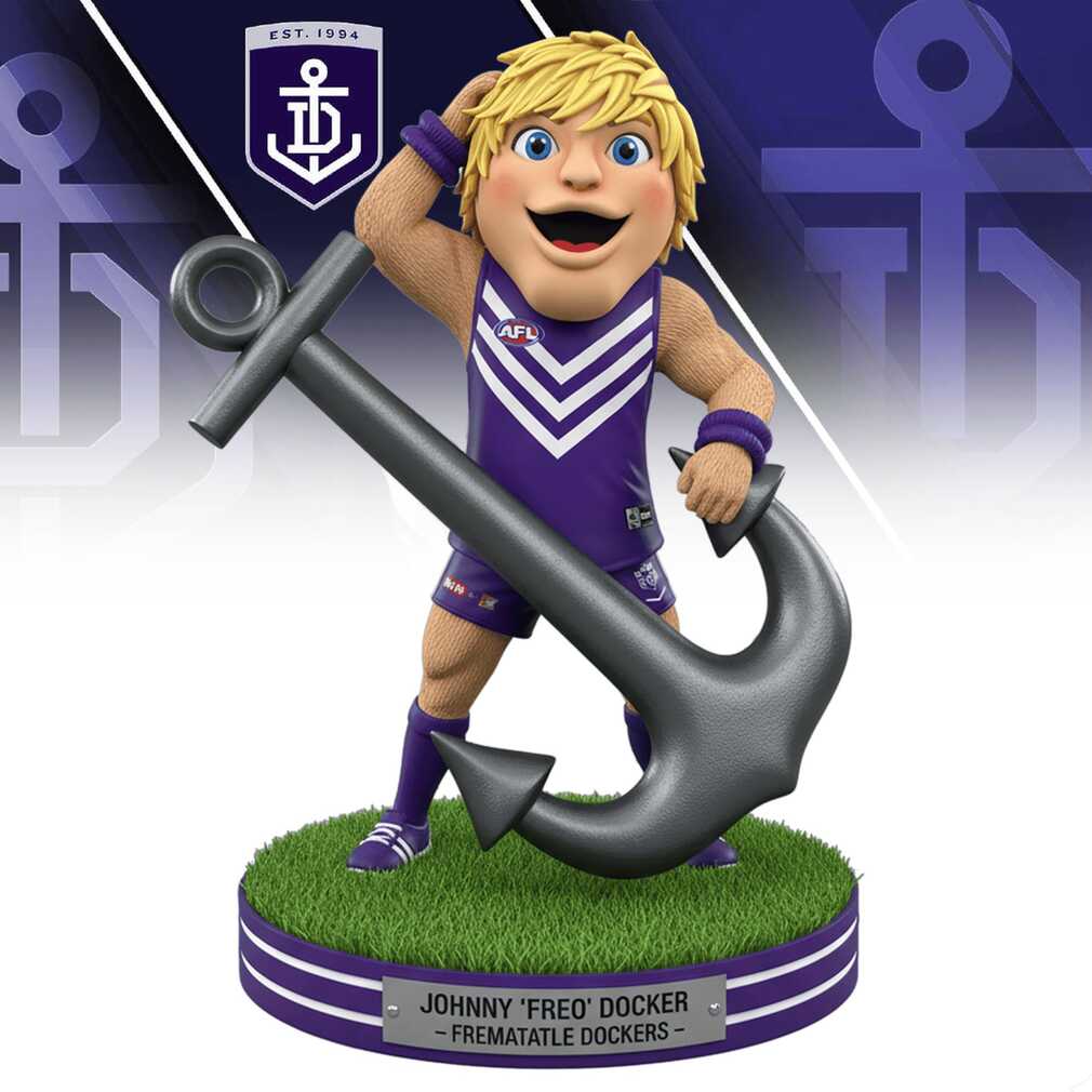 AFL Teamcoach Footy Pop Ups Fremantle Player Ornament AFL Teamcoach Footy Pop Ups Fremantle Player Ornament