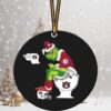 Baltimore Ravens X Grinch Hand NFL Christmas Tree Decorations Ornament Baltimore Ravens X Grinch Hand NFL Christmas Tree Decorations Ornament