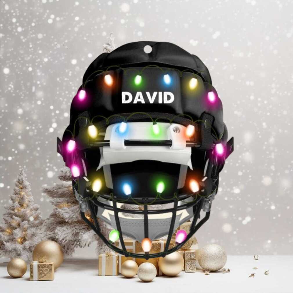 Football Helmet Ornament
