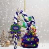 Baltimore Ravens X Grinch NFL Christmas Tree Decorations Ornament Baltimore Ravens X Grinch NFL Christmas Tree Decorations Ornament