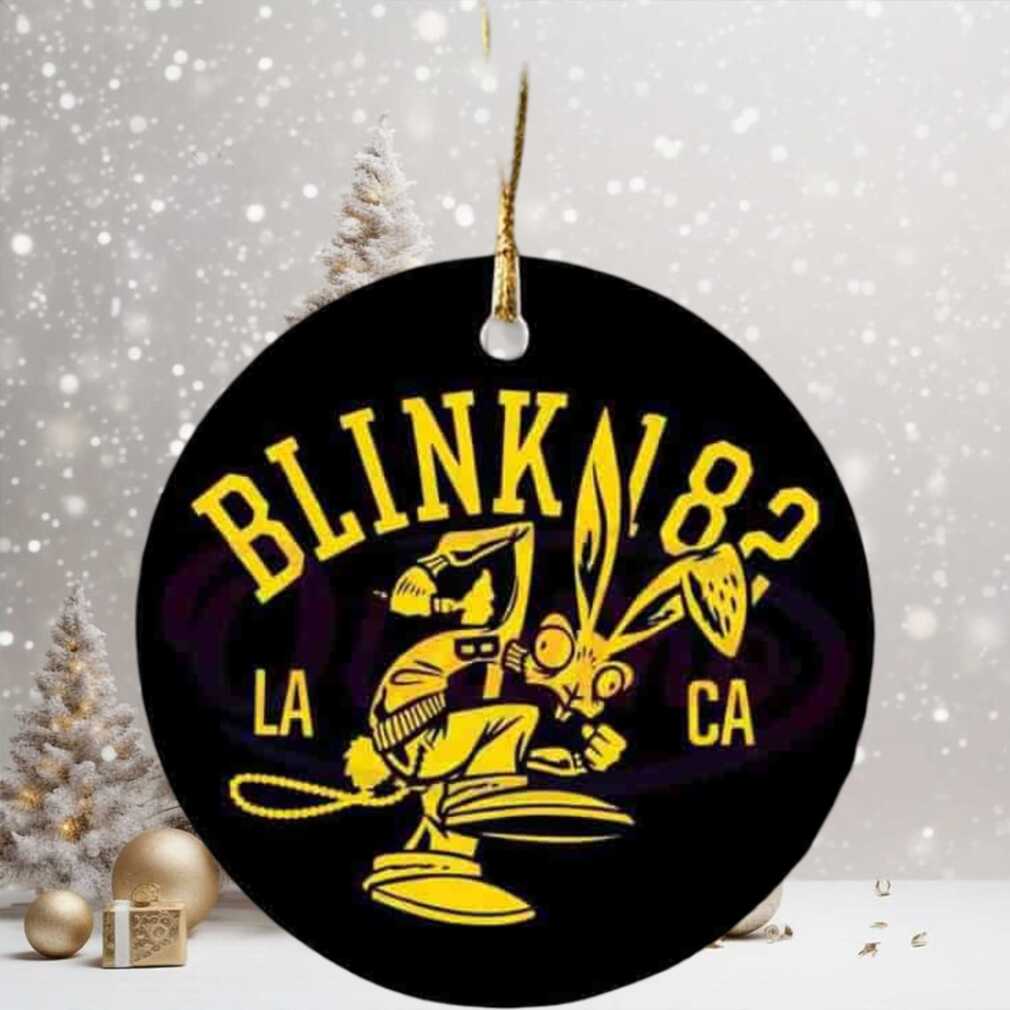 Blink 182 Pop Punk Band World Tour LA CA Christmas 2025 Tree Decorations Ornament Blink 182 Pop Punk Band World Tour LA CA Christmas 2025 Tree Decorations Ornament