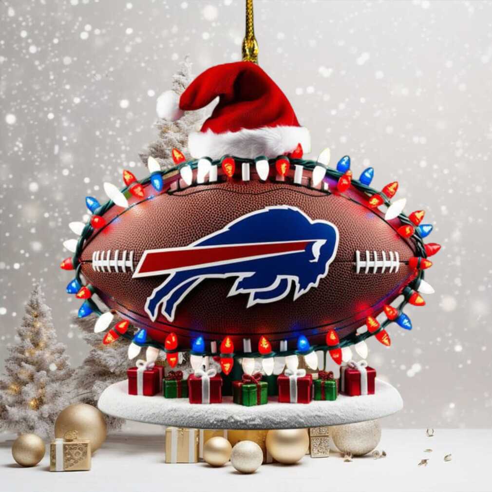 Buffalo Bills Blown Glass Football Ornament Buffalo Bills Blown Glass Football Ornament