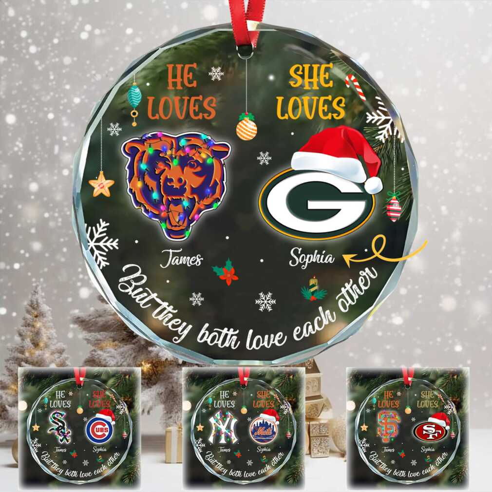 But They Both Love Each Other Rival Fan Ornament But They Both Love Each Other Rival Fan Ornament