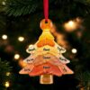 Christmas tree ornament featuring several iconic musicians from the 1980s Christmas tree ornament featuring several iconic musicians from the 1980s