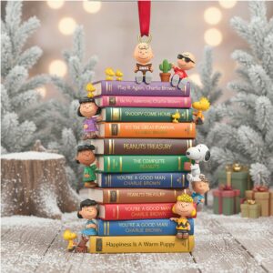 Charlie Brown's Literary Christmas Ornament