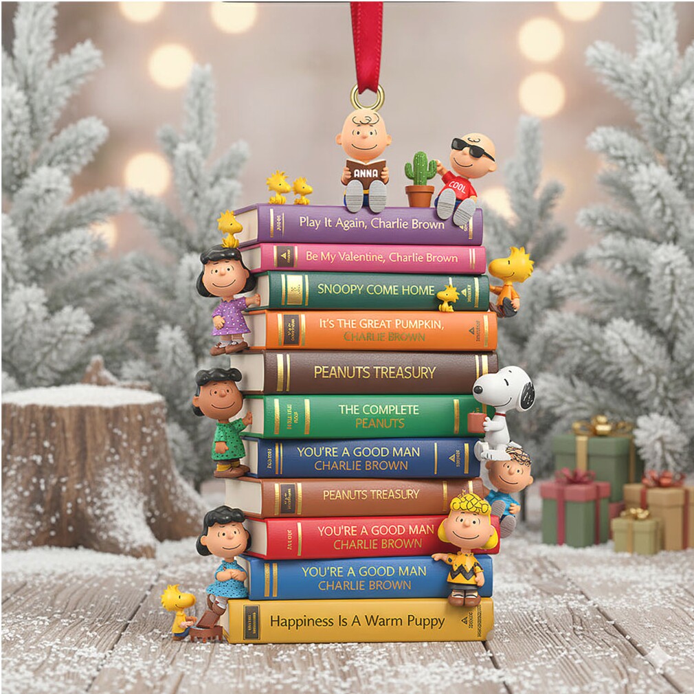 Charlie Brown’s Literary Christmas Ornament Charlie Brown’s Literary Christmas Ornament