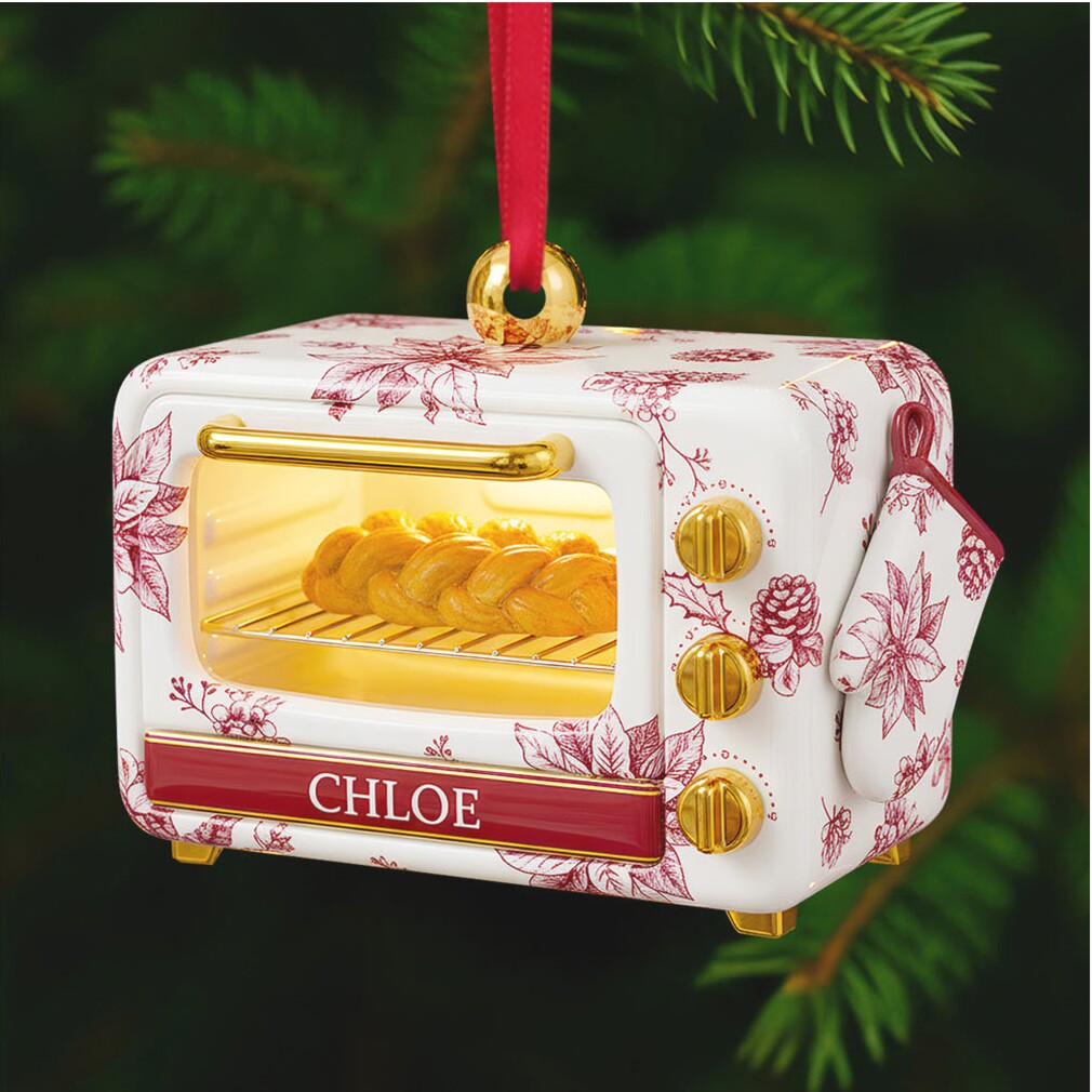 Charming Mini Toaster Oven Christmas Ornament Charming Mini Toaster Oven Christmas Ornament