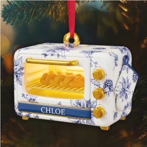 Charming Mini Toaster Oven Christmas Ornament