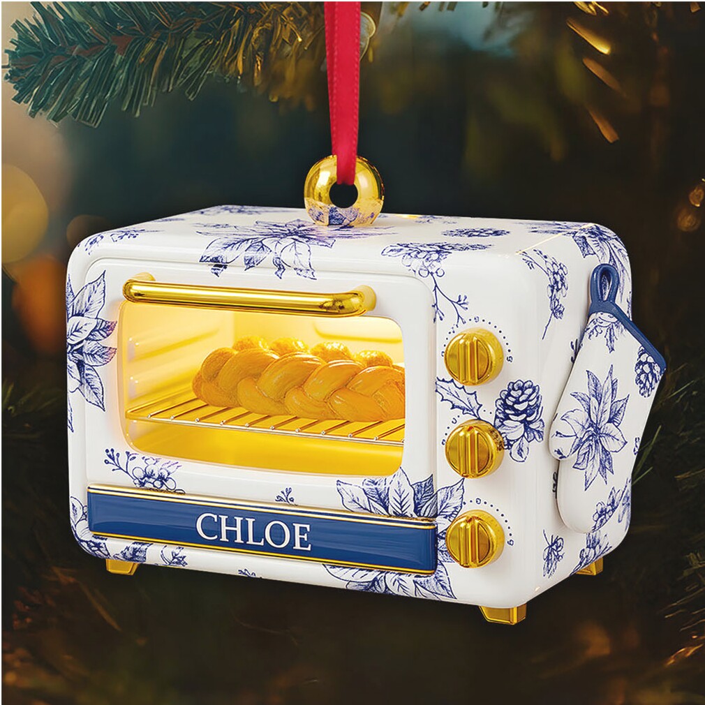 Charming Mini Toaster Oven Christmas Ornament Charming Mini Toaster Oven Christmas Ornament