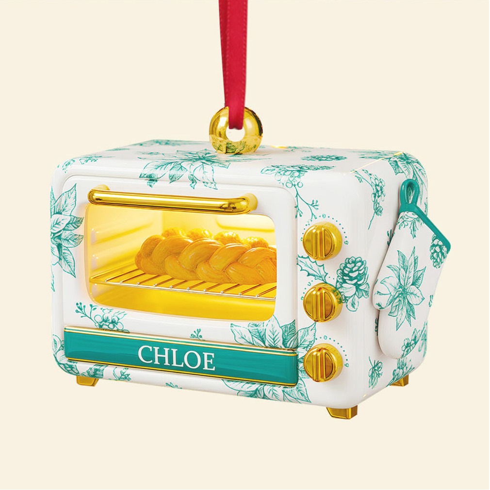 Charming Mini Toaster Oven Christmas Ornament Charming Mini Toaster Oven Christmas Ornament