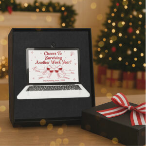 Cheers To Surviving Another Work Year Personalized Acrylic Ornament