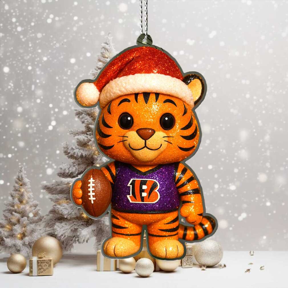 Cincinnati Bengals Mascot Christmas Ornament Cincinnati Bengals Mascot Christmas Ornament