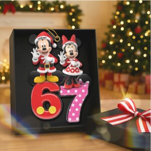 Custom David & Jenny Disney Christmas Tree Topper Custom David & Jenny Disney Christmas Tree Topper