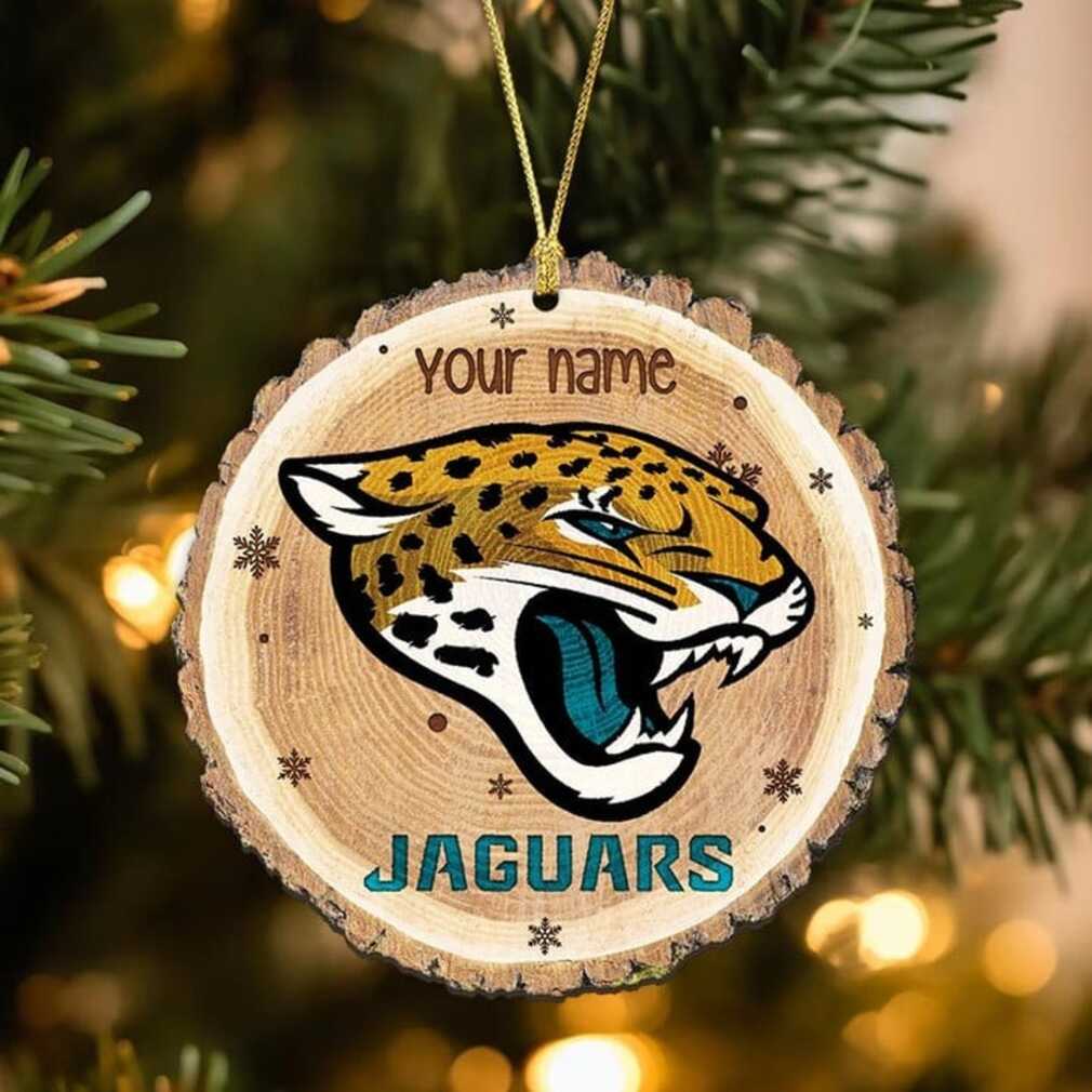 Custom Jacksonville Jaguars Christmas Tree Ornament with Name Custom Jacksonville Jaguars Christmas Tree Ornament with Name