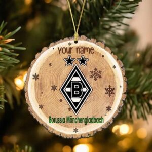 Custom Name Borussia Mönchengladbach Christmas Keepsake