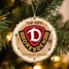 Custom Name Heidenheim 1846 Football Club Christmas Bauble Custom Name Heidenheim 1846 Football Club Christmas Bauble