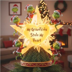 Custom Name Engraved Mirror Acrylic Christmas Snowflake Ornament