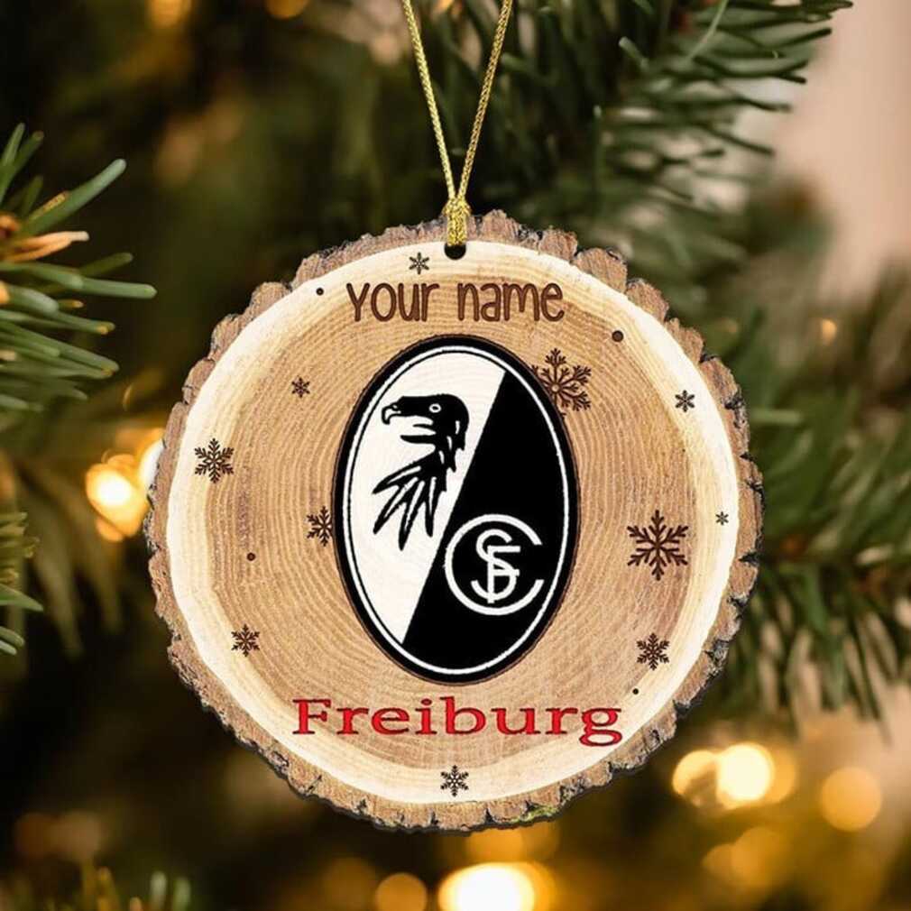 Custom Name SC Freiburg Christmas Ornament Custom Name SC Freiburg Christmas Ornament