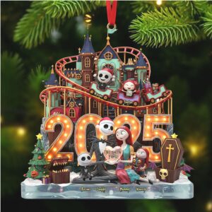 Custom Name Tigger, Eeyore, and Pooh Bear Acrylic Ornaments