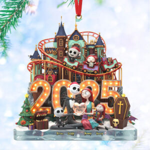 Custom Name Tigger, Eeyore, and Pooh Bear Acrylic Ornaments