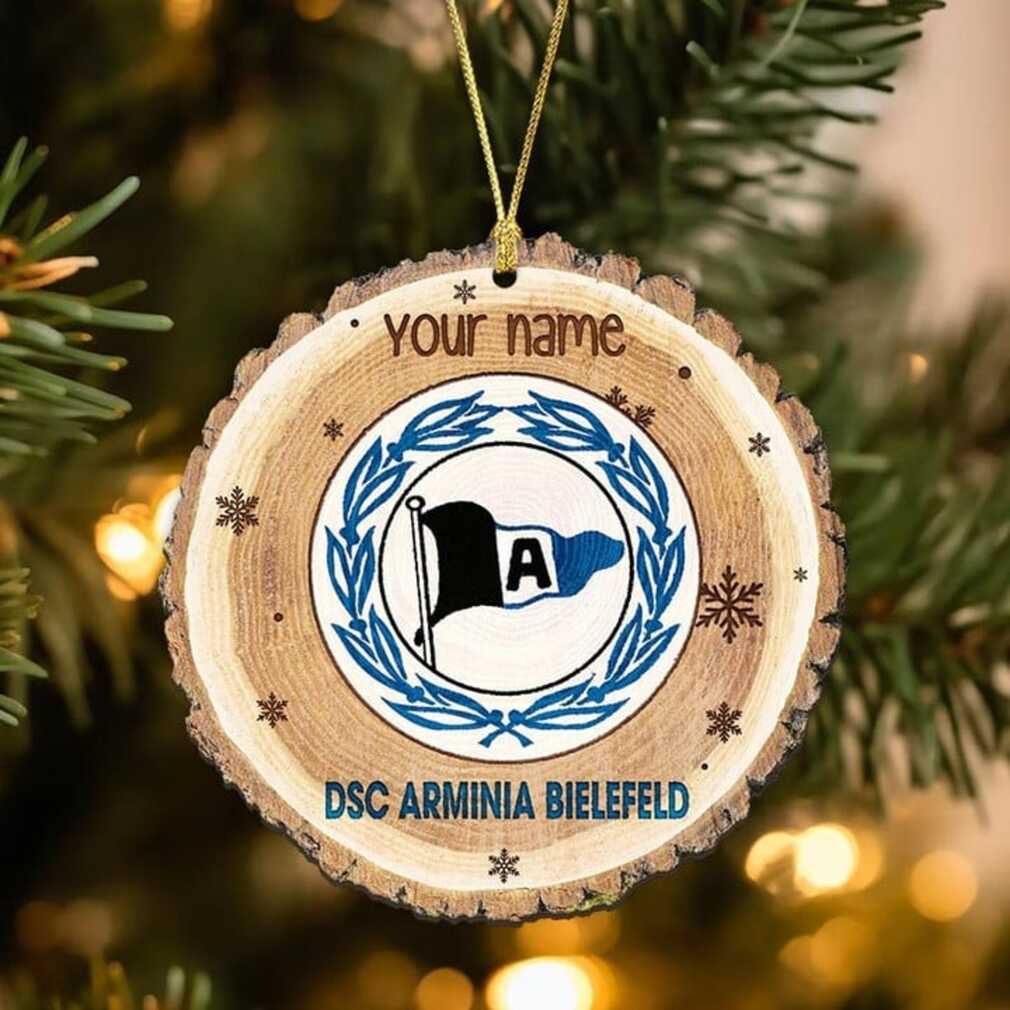 Custom Player Name & Number Arminia Bielefeld Ornament Custom Player Name & Number Arminia Bielefeld Ornament