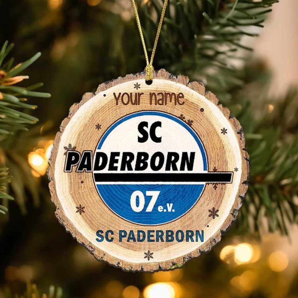 Custom SC Paderborn 07 Wooden Christmas Ornament Custom SC Paderborn 07 Wooden Christmas Ornament