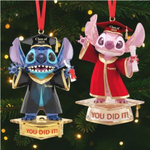 Cute Monster Graduation Ornament Personalized Gifts For Graduates 03nati131025