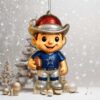 Dallas Cowboys F Caw F Cowboy Ornament Dallas Cowboys F Caw F Cowboy Ornament