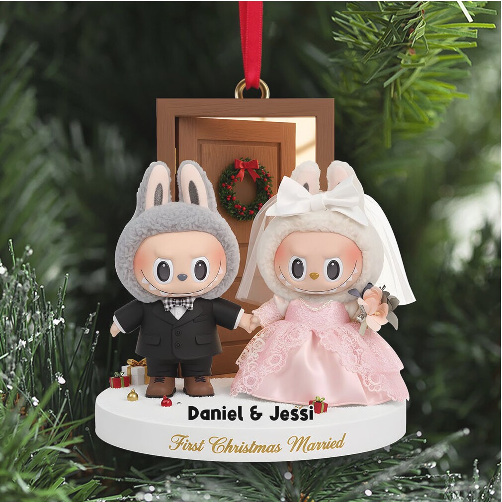 Daniel & Jessi Custom Wedding Christmas Ornament Daniel & Jessi Custom Wedding Christmas Ornament