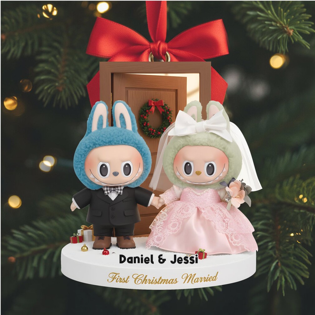 Daniel & Jessi Custom Wedding Christmas Ornament Daniel & Jessi Custom Wedding Christmas Ornament