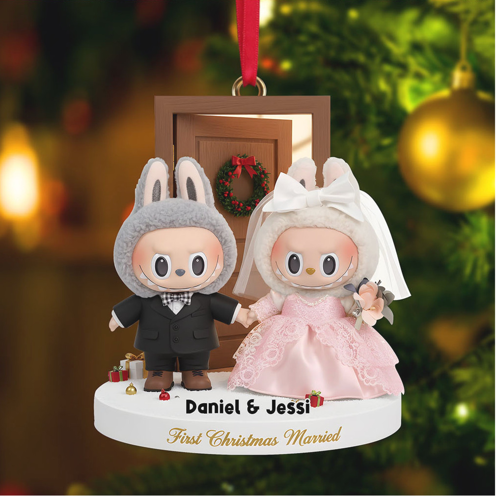 Daniel & Jessi Custom Wedding Christmas Ornament Daniel & Jessi Custom Wedding Christmas Ornament
