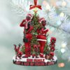 Grinch Houston Texans Football Christmas Ornament Grinch Houston Texans Football Christmas Ornament