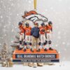 Seattle Seahawks Mickey and Minnie Mouse NFL Christmas Ornament Seattle Seahawks Mickey and Minnie Mouse NFL Christmas Ornament