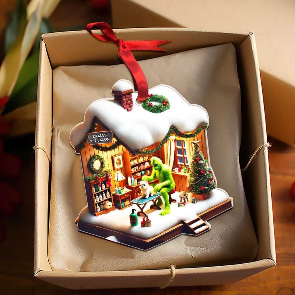 Emma’s Pet Salon Christmas Ornament Emma’s Pet Salon Christmas Ornament