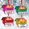 Personalized Cartoon Family Christmas Ornament Personalized Cartoon Family Christmas Ornament