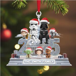 Family Acrylic Christmas Ornament Personalized Gifts For Family 01ohta051125