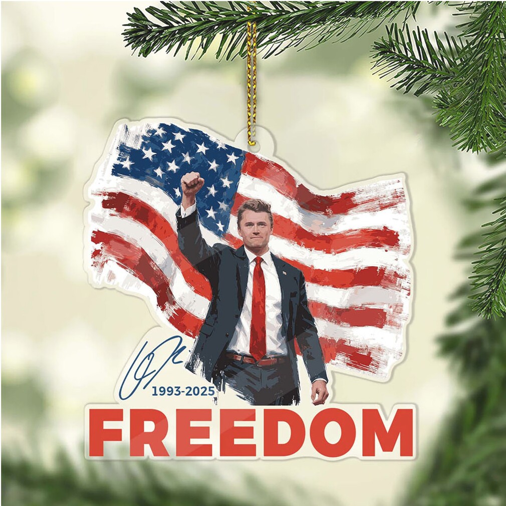 Freedom Charlie Kirk Acrylic Ornament, Charlie Kirk Memorial Ornament, Pray For Charlie Kirk Ornament Freedom Charlie Kirk Acrylic Ornament, Charlie Kirk Memorial Ornament, Pray For Charlie Kirk Ornament