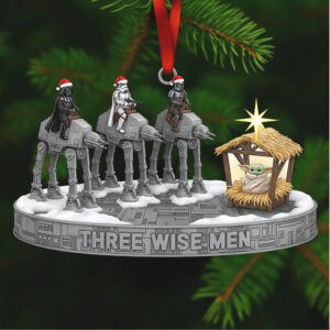 Fun Cosmic Christmas Three Wise Men Ornament Gifts For Movie Fans 01qhqn101025