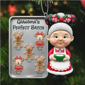 Grandma's Perfect Batch Personalized Acrylic Ornament