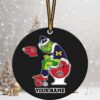 Chicago Cubs X Grinch NFL Christmas Tree Decorations Ornament Chicago Cubs X Grinch NFL Christmas Tree Decorations Ornament
