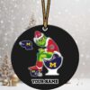 Grinch Christmas X Texas Longhorns Sitting On Toilet Oklahoma Sooners Christmas Tree Decorations Ornament Funny College Football NCAA Grinch Christmas X Texas Longhorns Sitting On Toilet Oklahoma Sooners Christmas Tree Decorations Ornament Funny College Football NCAA