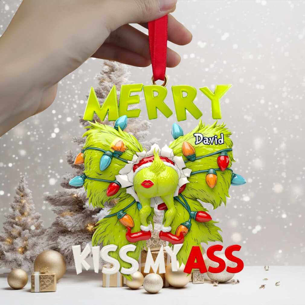 Grumpy Holiday Ornament Personalized Gift For Christmas Grumpy Holiday Ornament Personalized Gift For Christmas