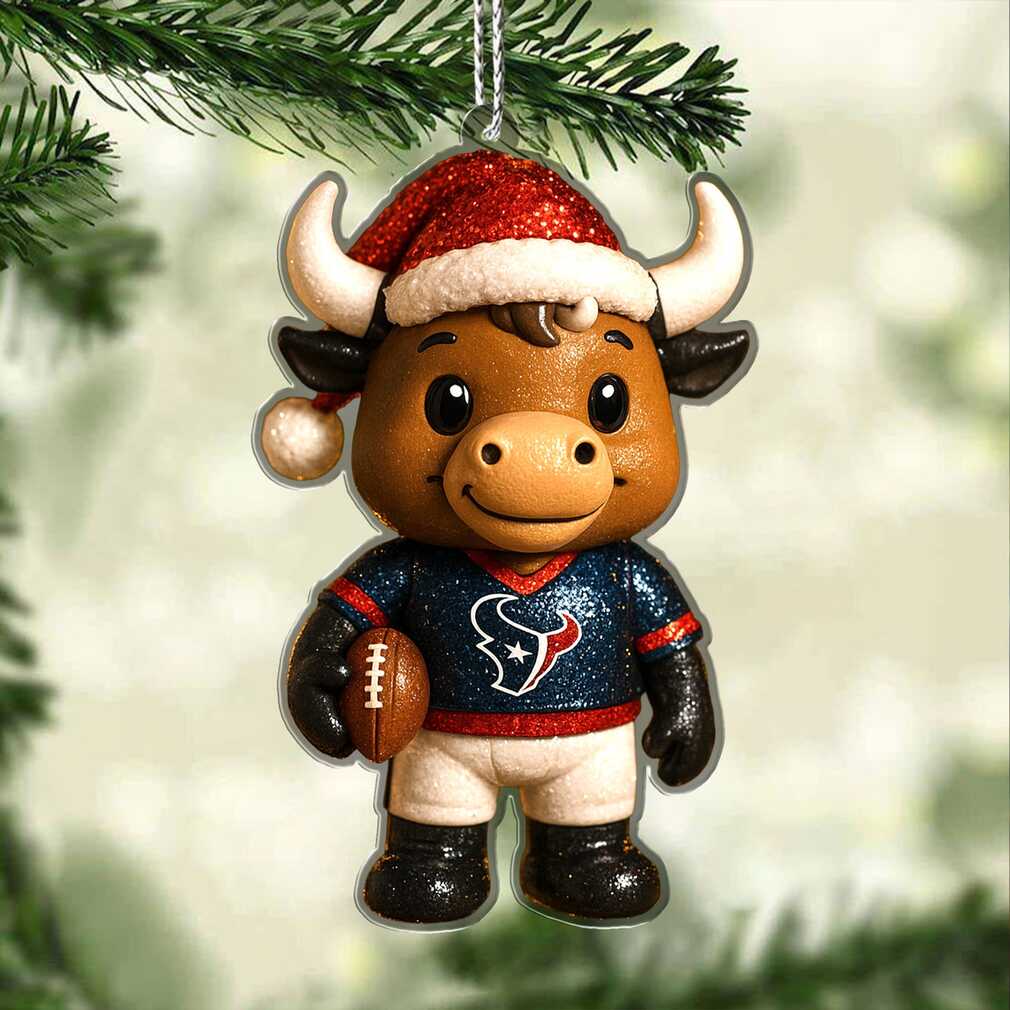 Houston Texans Mascot Christmas Ornament Houston Texans Mascot Christmas Ornament