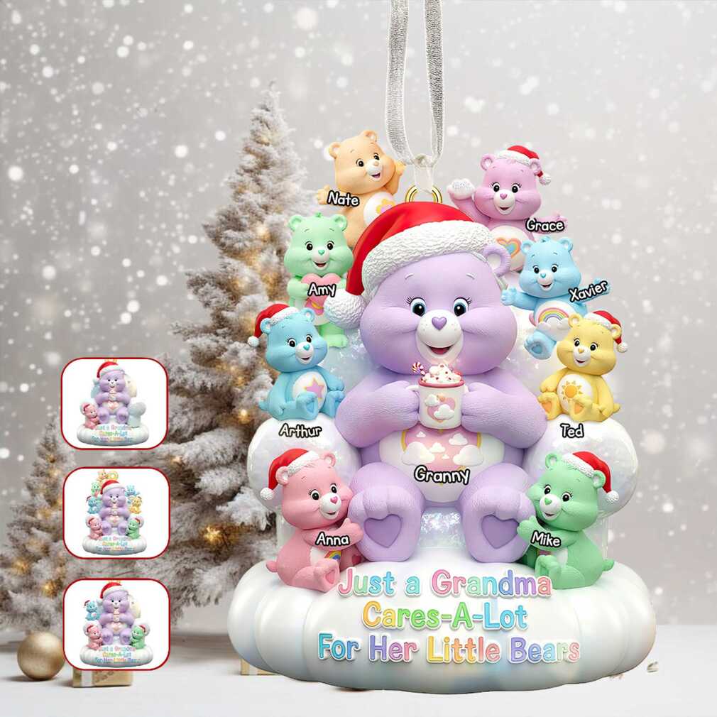 Happy Grandma Christmas Ornament Personalized Gifts For Grandma Happy Grandma Christmas Ornament Personalized Gifts For Grandma