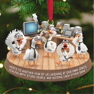 Here's to Another Year Funny Office Decor