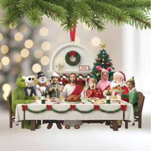 Holiday Gathering Acrylic Ornament