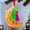 Just Married Custom Personalized Christmas Ornament for Newlyweds Just Married Custom Personalized Christmas Ornament for Newlyweds