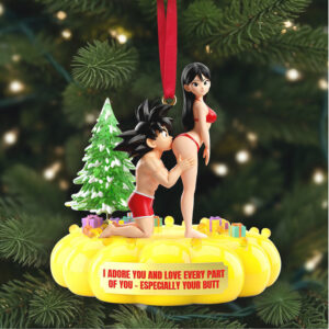 I Love Your Butt Personalized Ornament