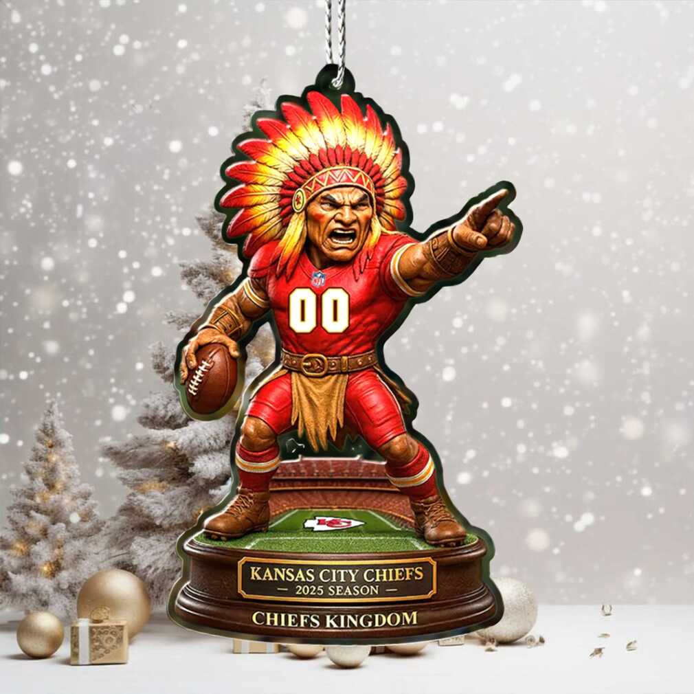 Kansas City Chiefs 2025 Season Ornament Kansas City Chiefs 2025 Season Ornament